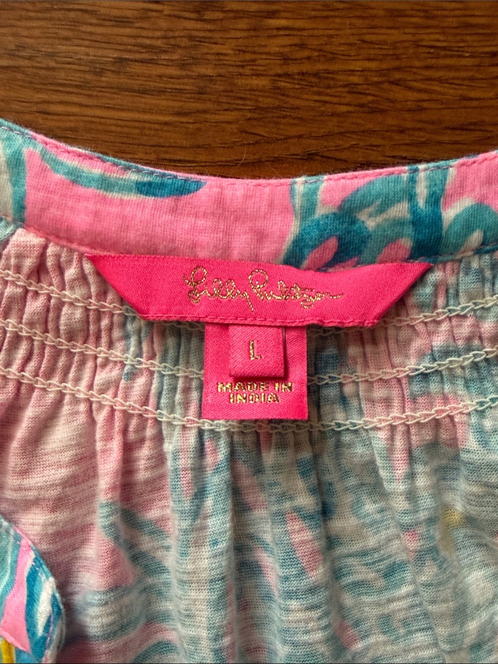 Lilly Pulitzer Pink Pineapple-Print Essie Tank - Picture 2 of 4